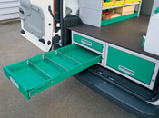 Aménagement de véhicule utilitaire - Double planchers