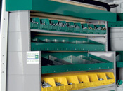 Aménagement de véhicule utilitaire - Etagères